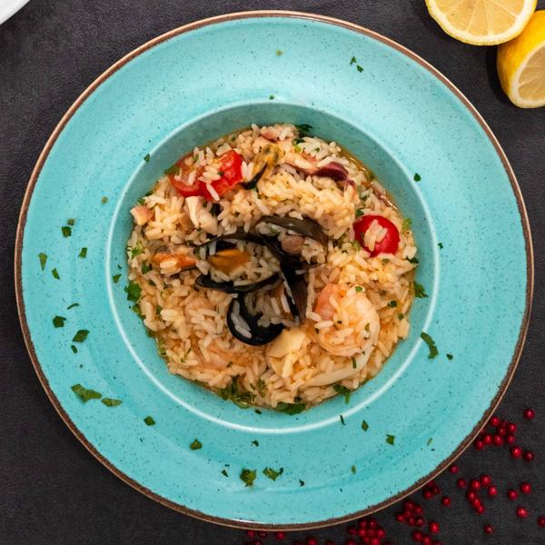 Risotto cu fructe de mare